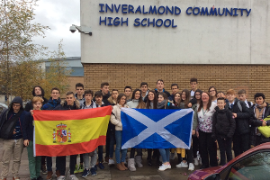 spanish-visitors-inveralmond-community-high-school