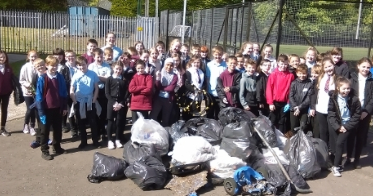 Community Litter Pick Inveralmond Community High School