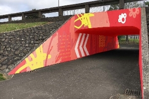 Underpass mock up Underpass mock up